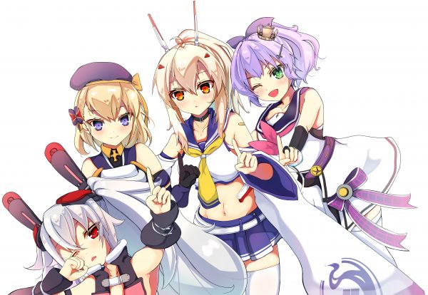 Anime, Anime Mädchen, Azur Lane, Laffey Azur Lane, Javelin Azur Lane, Ayanami Azur Lane