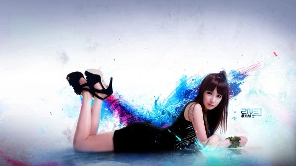 Anime,fotografía,asiático,2NE1,Park Bom,fotografía