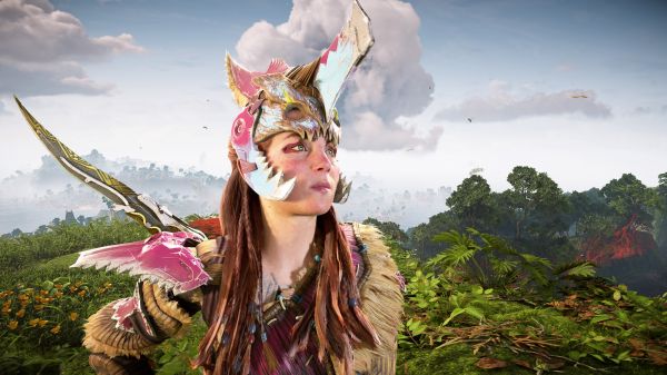 aloy,horizon forbidden west,Video game,4K gaming,gadis fantasi,amazin Amie