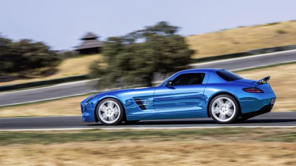 car, vehicle, Mercedes Benz, sports car, Mercedes Benz SLS AMG, performance car