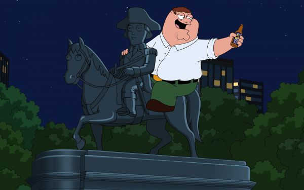 family Guy,2880x1800 px,pivo,opitý,Peter Griffin