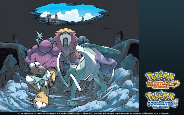 1920x1200 px, Entei, pokemon, Raikou, Suicune