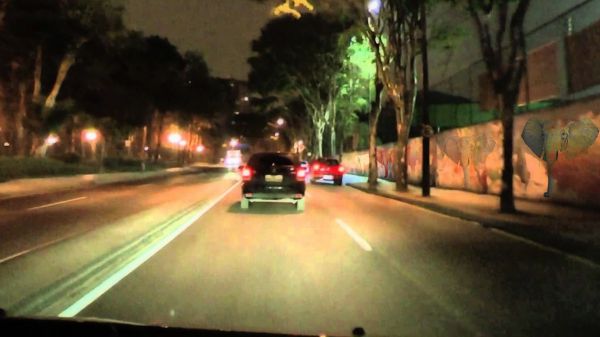 car,digital art,city,street,night,wall