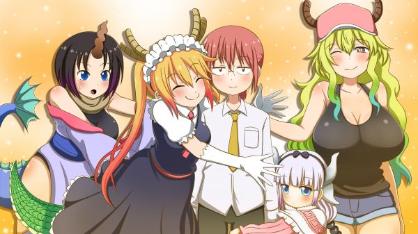 anime,anime lányok,Kobayashi san Chi nem Maid Sárkány,Kobayashi Kobayashi san Chi nem Maid Sárkány,Tohru Kobayashi san Chi nem Maid Sárkány,kawaii girl