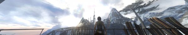 5760x1080 px,triplo schermo,videogiochi,Eyefinity,Tomb Raider