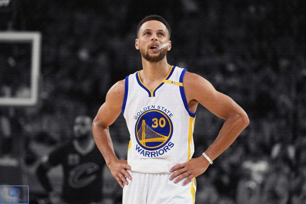 NBA,Stephen Curry,basketbal,Golden State Warriors,selectieve kleurtje