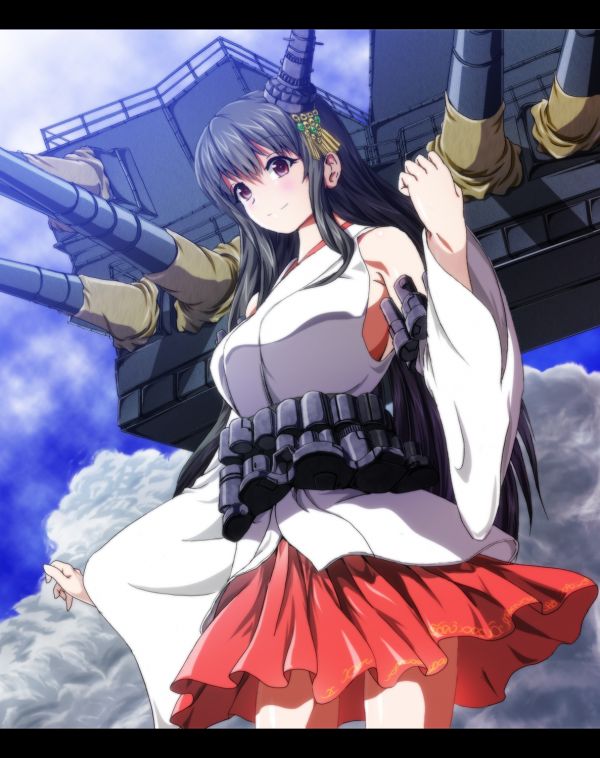 Anime, Anime girls, Fusou KanColle, göğüsler, Kantai Koleksiyonu, Büyük göğüsler