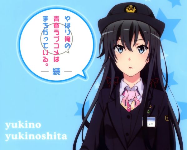 Illüstrasyon,Anime,Anime girls,karikatür,Yahari Cevheri Seishun Aşk Komedisi ve Machigatteiru,şapka