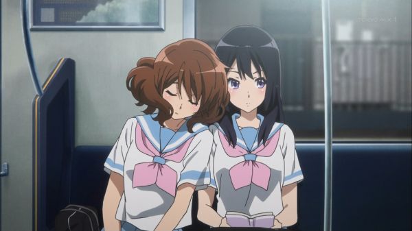 Kousaka Reina,Oumae Kumiko,Euphonium hibike,Anime,Chicas anime,Anime screenshot