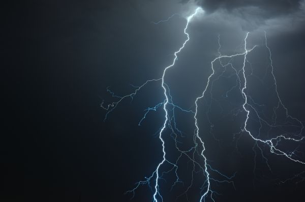 awan-awan,petir,alam,badai,paparan panjang,malam