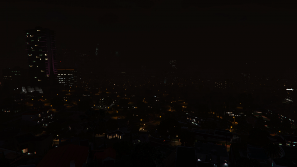 Grand Theft Auto V,noite,cidade,construção