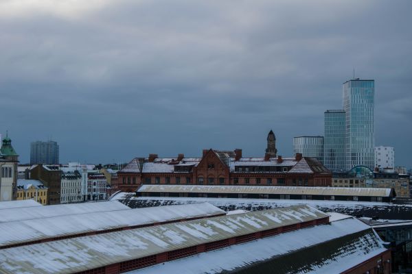 город,Городской пейзаж,архитектура,Размышления,небо,снег