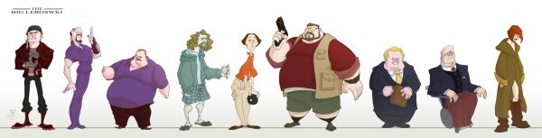 illustration,cartoon,The Big Lebowski,lebowski,brand,people