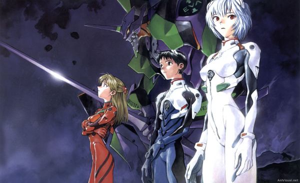 Neon Genesis Evangelion,Asuka Langley Soryu,Ikari Shinji,Ayanami Rei,EVA Unità 01