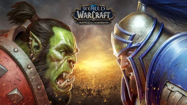 video games, Orc, horde, World of Warcraft Battle for Azeroth, artwork, Alliance