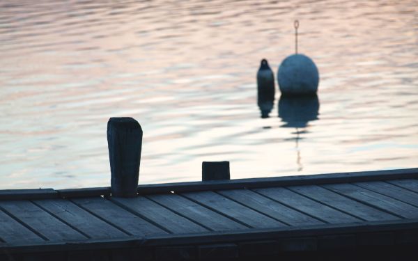 muelle,muelle,puesta de sol,agua,boya