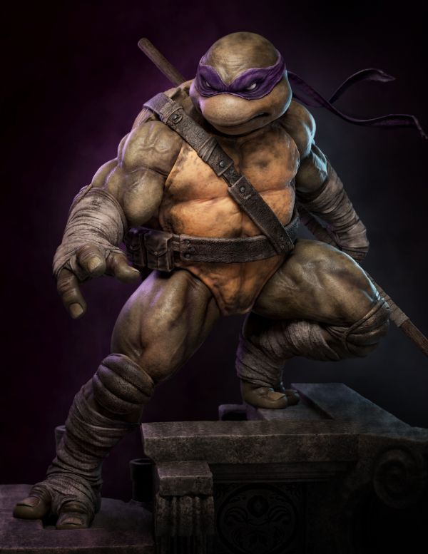 Donatello,Tortugas Ninjas mutantes adolescentes,Thiago Rios