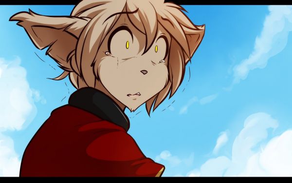 kuva, anime, sarjakuva, pörröinen, ant, Twokinds