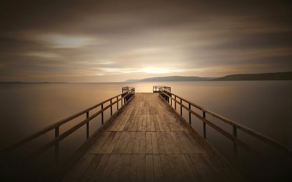 2880x1800 px,dock,nature,peacefull,pier,sky