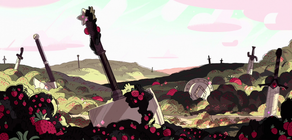 illustration,anime,cartoon,Steven Universe,ART,flower