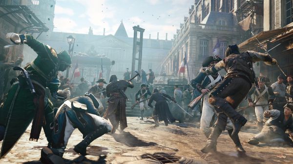 Video game,Assassin Creed,Assassin Creed Unity,screenshot,permainan pc,tentara