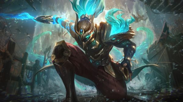 Yasuo,Yasuo League of Legends,Liga de Leyendas,Juegos antidisturbios,arte digital,GZG