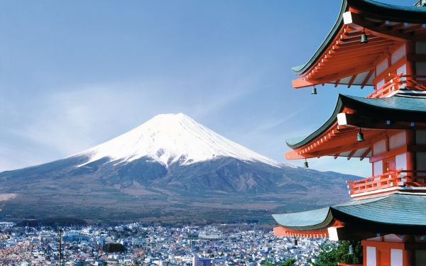 Fuji,Japan,Stadt,Sakura