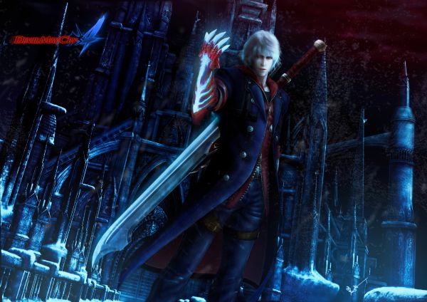 Devil May Cry,Néró,Devil May Cry 4,anime,jelmez