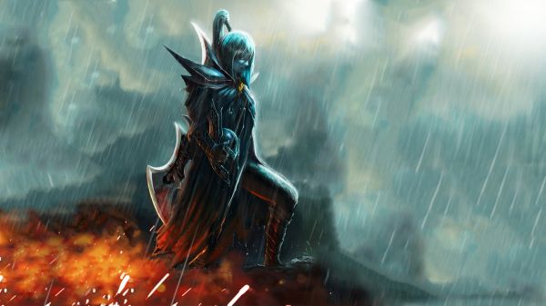 Phantom Assassin,Dota 2,TAIDE,Nainen,peli