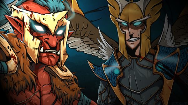 illustration,Dota 2,comics,Skywrath Mage,ART,screenshot