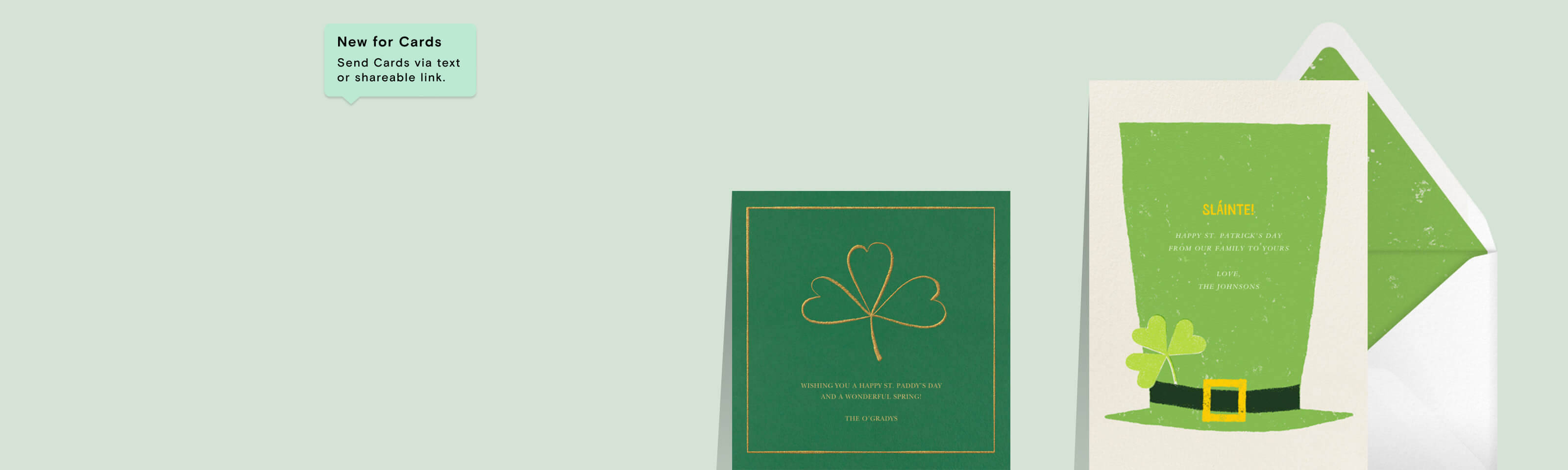 St. Patrick’s Day cards