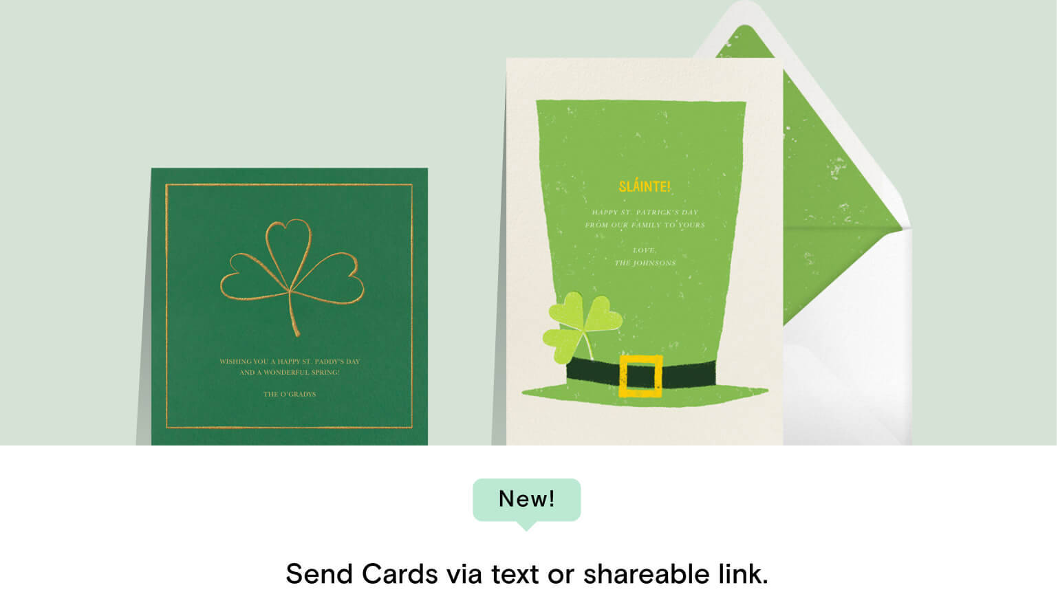 St. Patrick’s Day cards