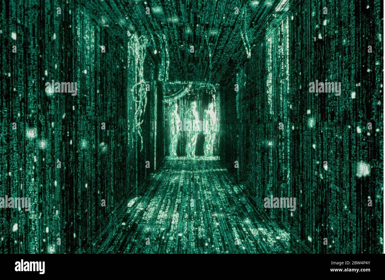 THE MATRIX 1999 Warner Bros sci-fi film Stock Photo