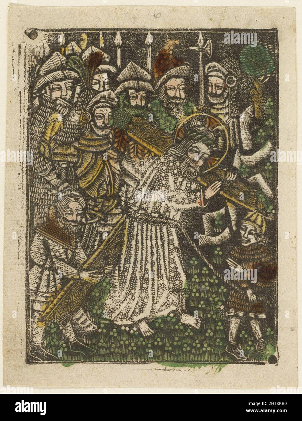 Christ Carrying the Cross, 1460-65. Stock Photo