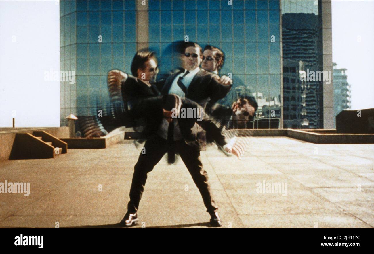 HUGO WEAVING, THE MATRIX, 1999 Stock Photo