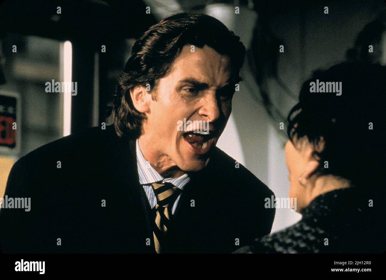 CHRISTIAN BALE, AMERICAN PSYCHO, 2000 Stock Photo