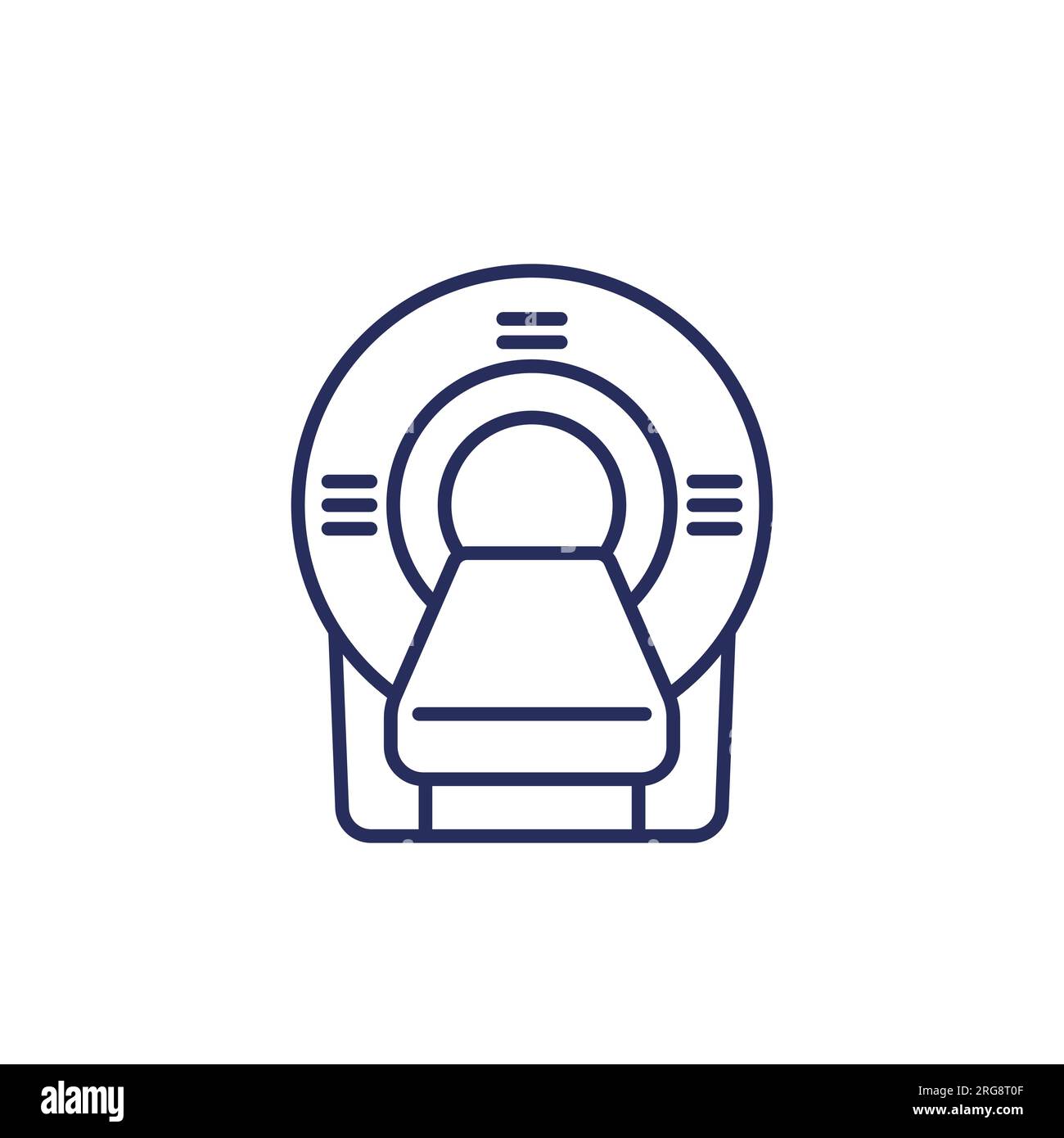 Ct scanner computed tomography Stock Vector Images - Alamy