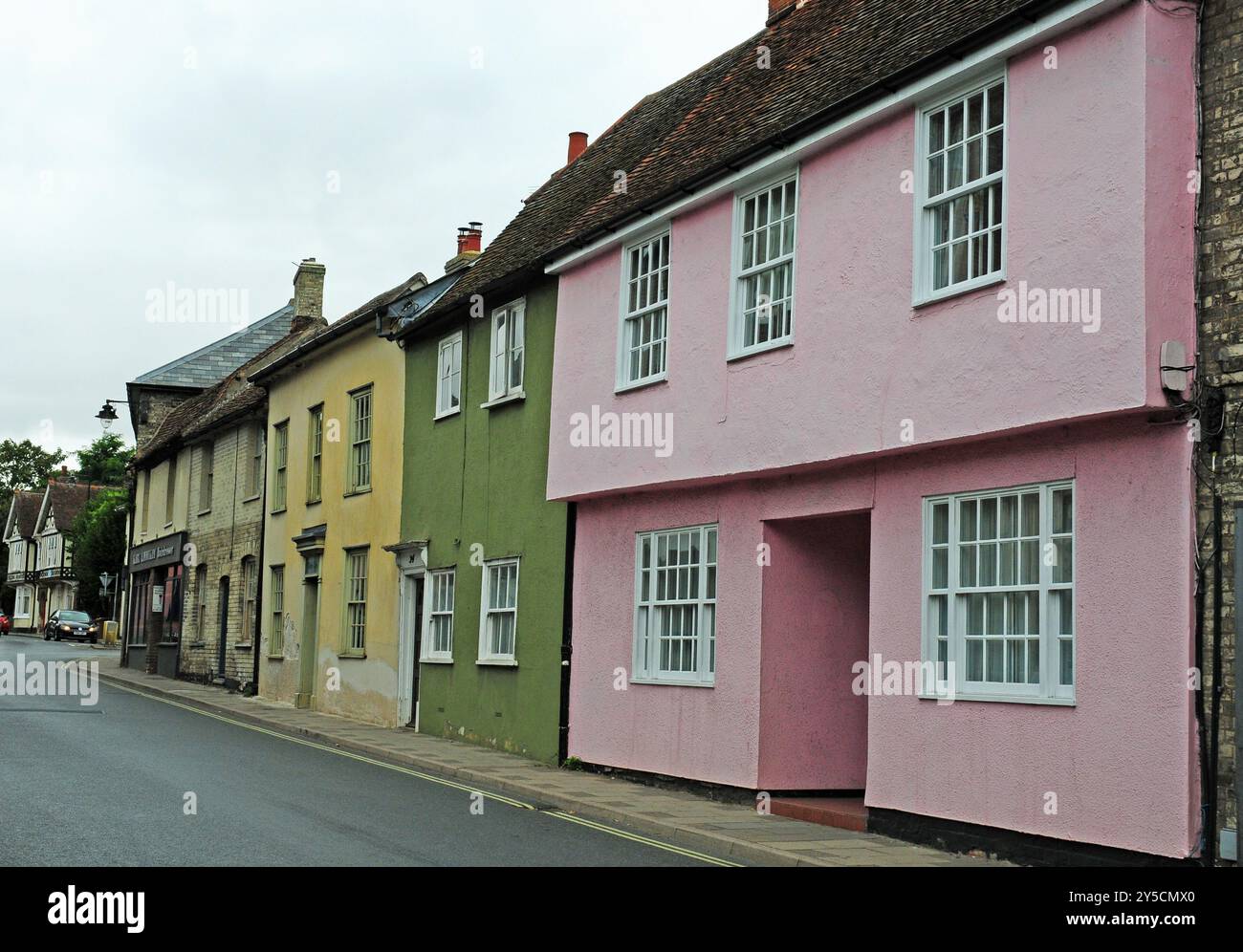 Old buildings in Sudbury. Stock Photo