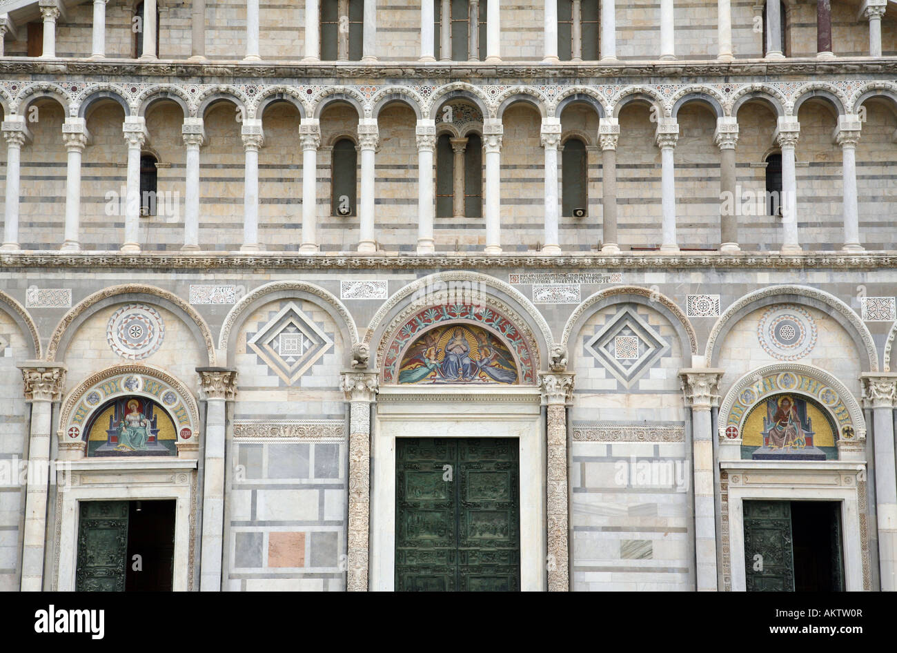 The duomo, Pisa, Italy Stock Photo