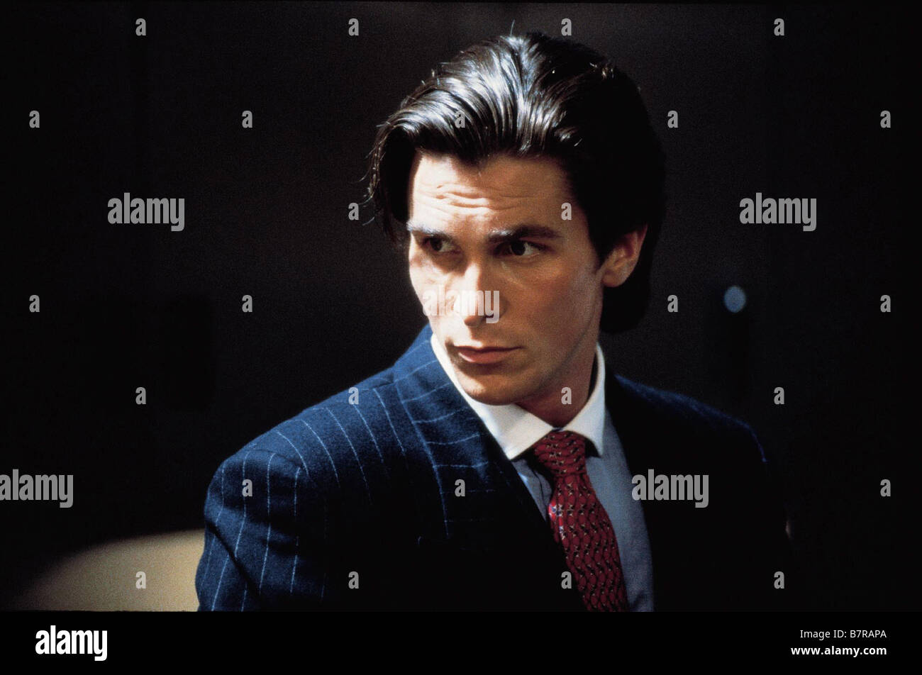 American Psycho Year:  2000 USA Christian Bale  Directed by Mary Harron Stock Photo