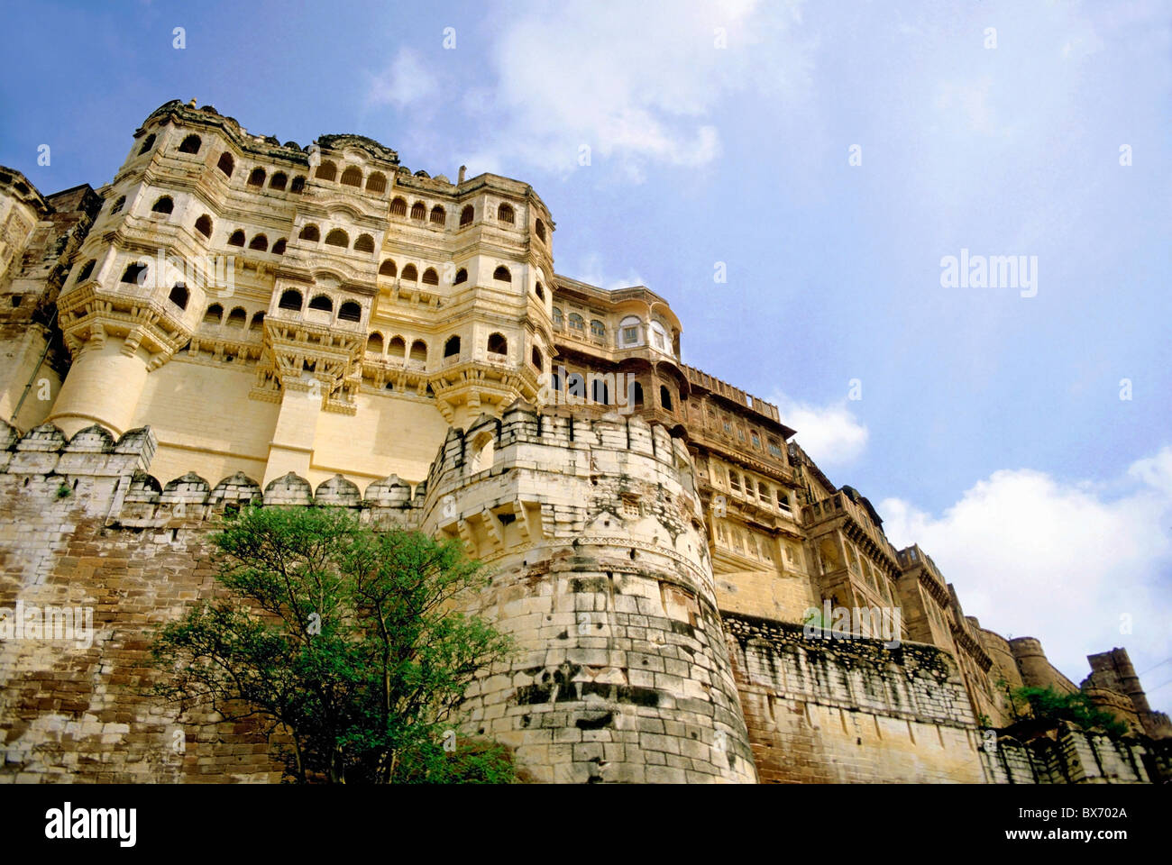 Mehrangarh Fort, Jodhpur, Rajasthan, India. Stock Photo