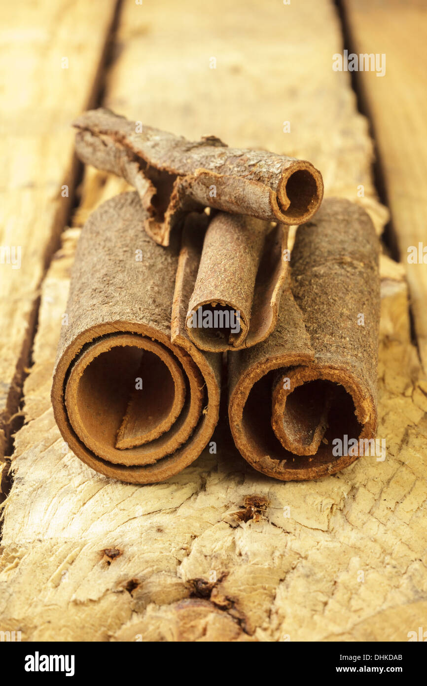 cinnamon sticks Stock Photo