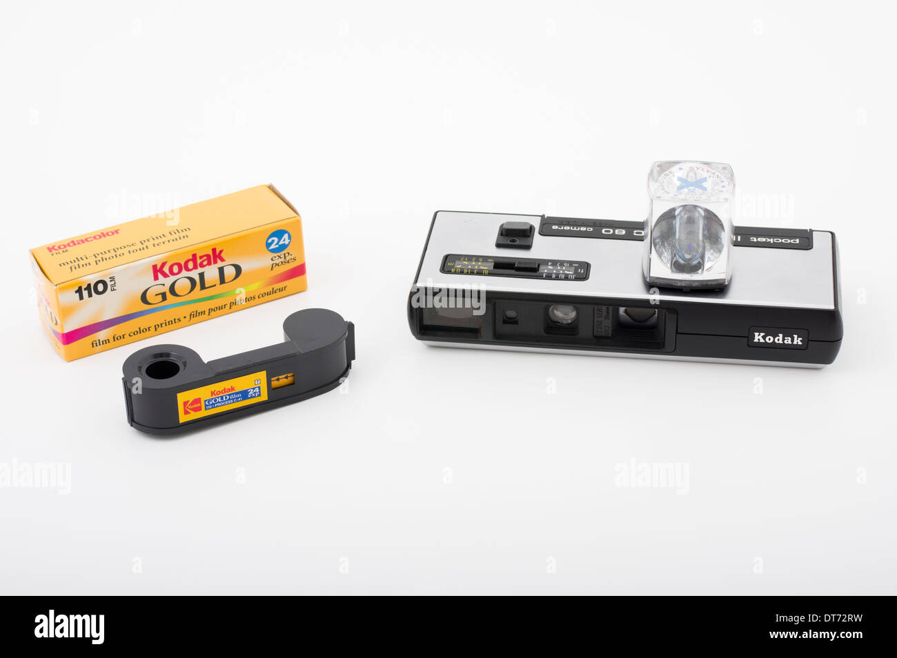 Kodak Instamatic 60 Film camera for 110 format film. Stock Photo