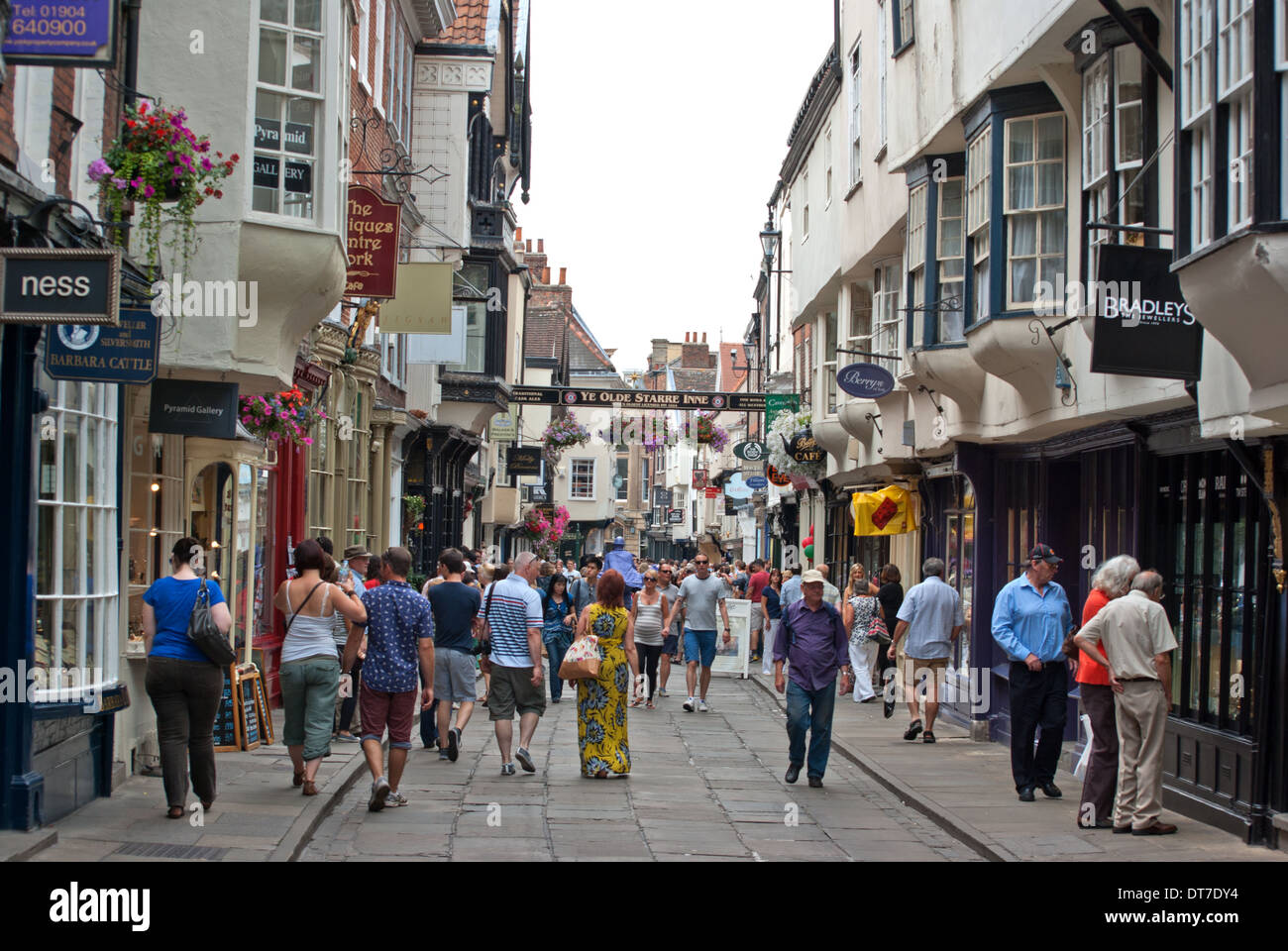 Stonegate York Stock Photo