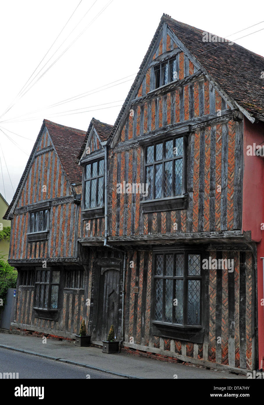 De Vere House Lavenham Suffolk Stock Photo