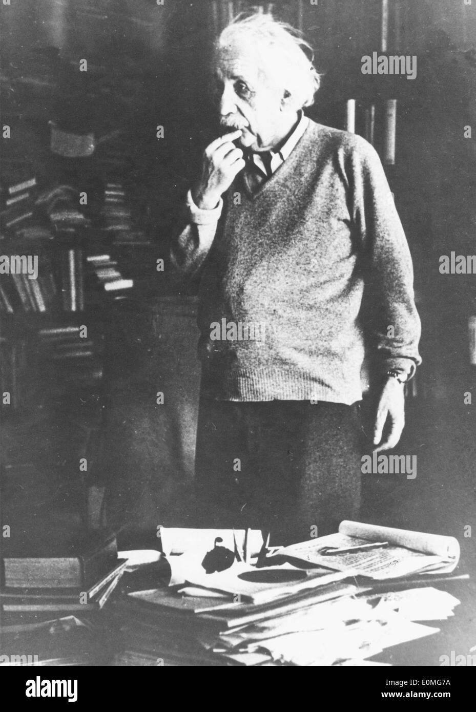 Albert einstein at princeton Black and White Stock Photos & Images - Alamy