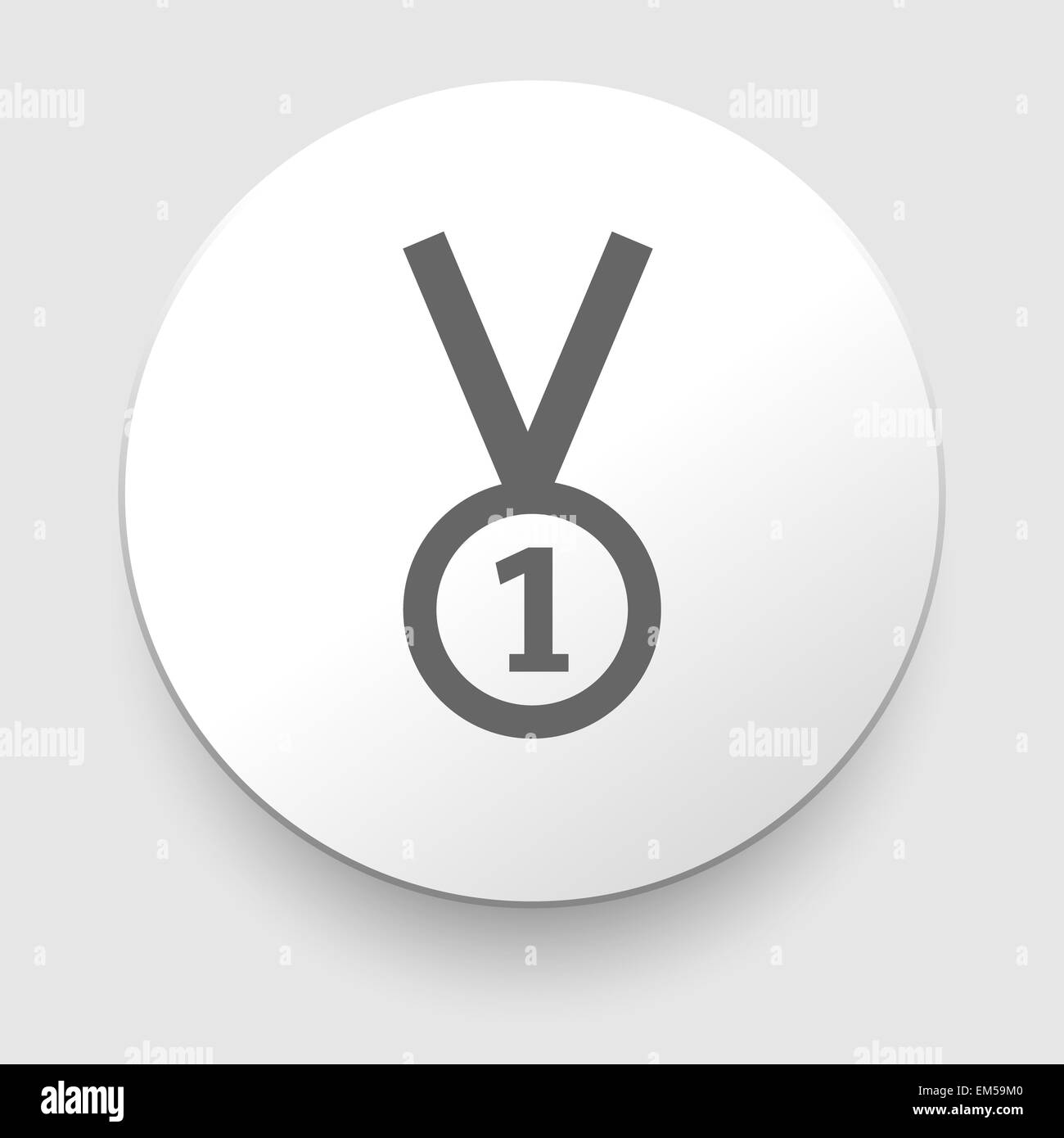 Medal Icon - vector Stock Photo