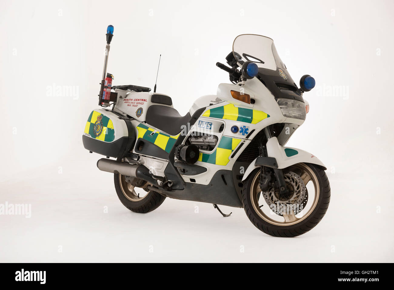 2001 Honda ST1100 Pan European Ambulance bike Stock Photo