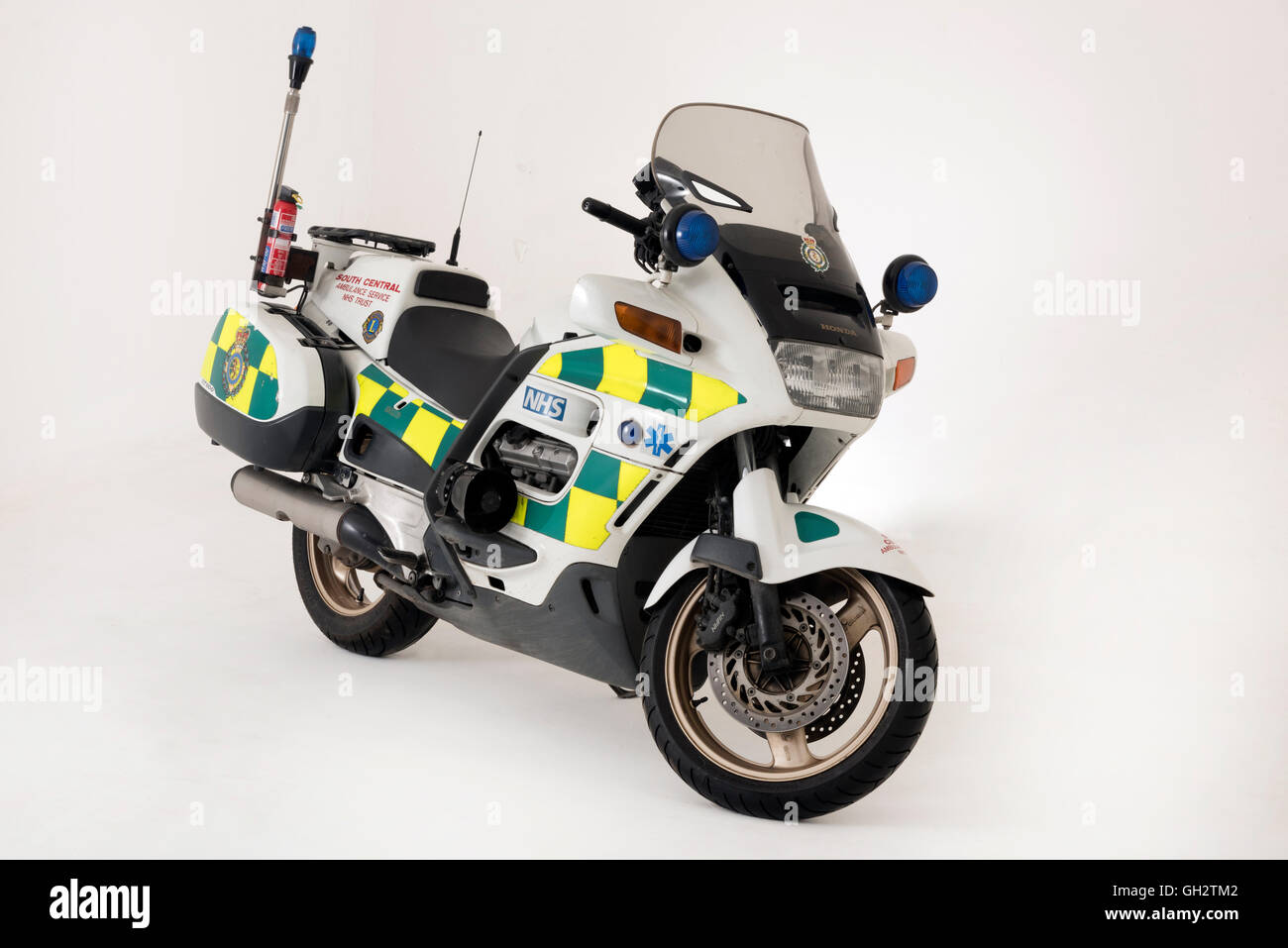 2001 Honda ST1100 Pan European Ambulance bike Stock Photo