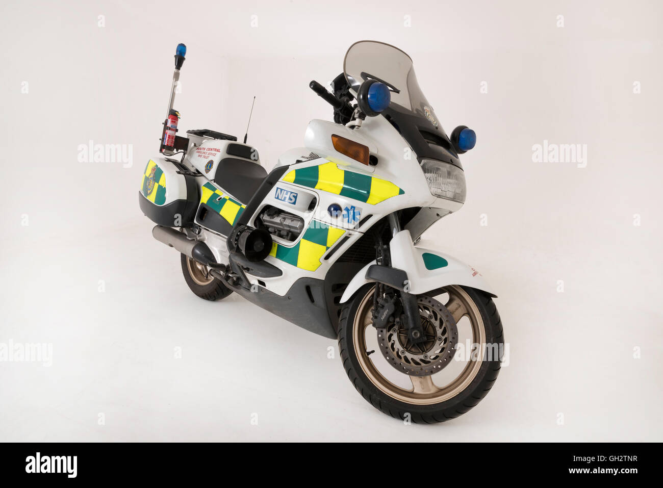 2001 Honda ST1100 Pan European Ambulance bike Stock Photo